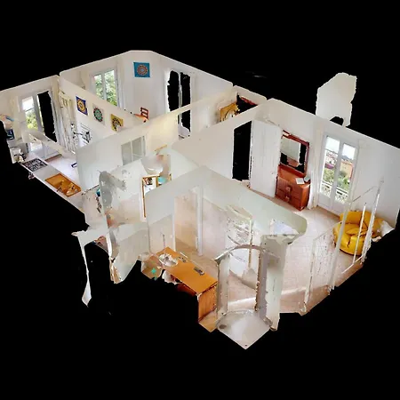 2p Au 1er Etage D'une Maison Avec Jardin, A 5 Min Du Centre Et De La - Fr-1-196-360 *